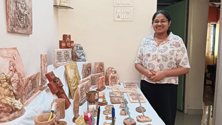 ముంబై డిజైనర్ సుస్థిరత ద్వారా భక్తి కళను పునర్నిర్మిస్తోంది